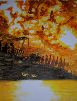 The Sinking of the well, Deepwater Horizon April 22, 2010